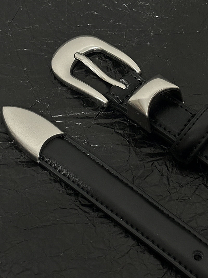 Metal Pin Buckle Belt