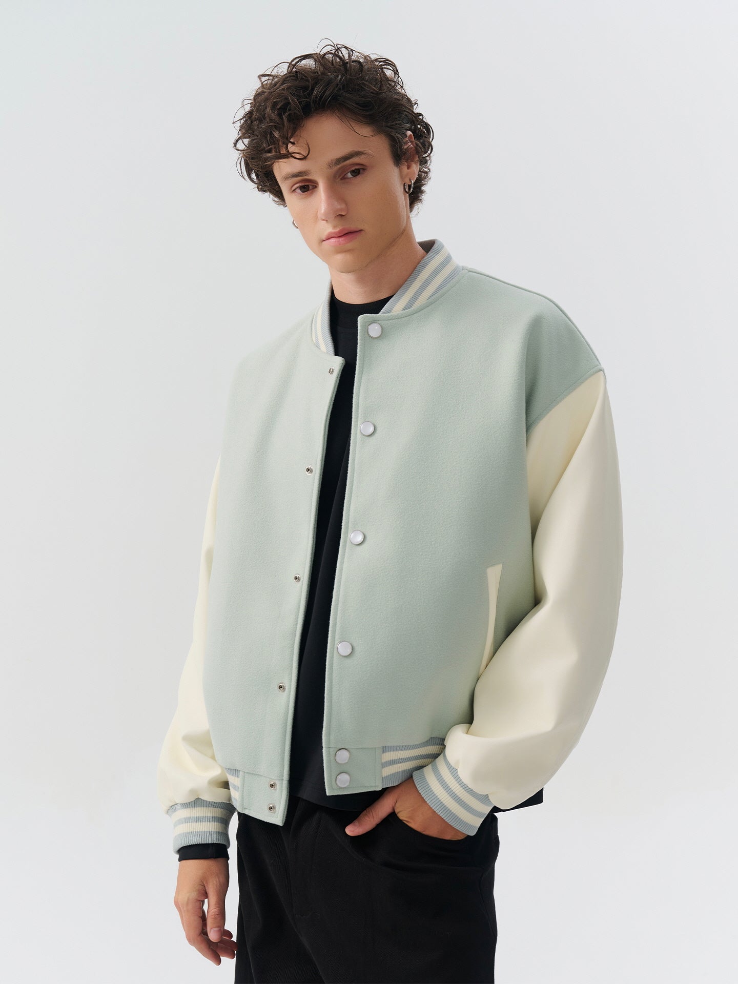 American Retro Style Baseball Jacket