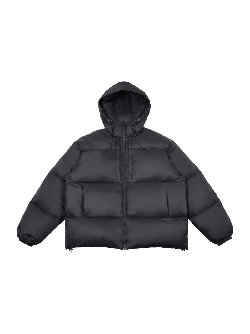 High-Neck Bread Down Jacket