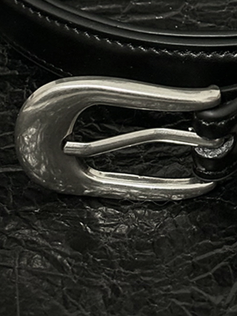 Metal Pin Buckle Belt