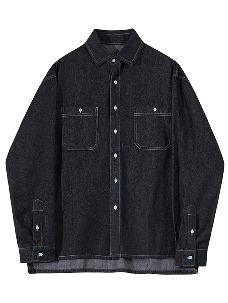 Heritage Retro Denim Overshirt