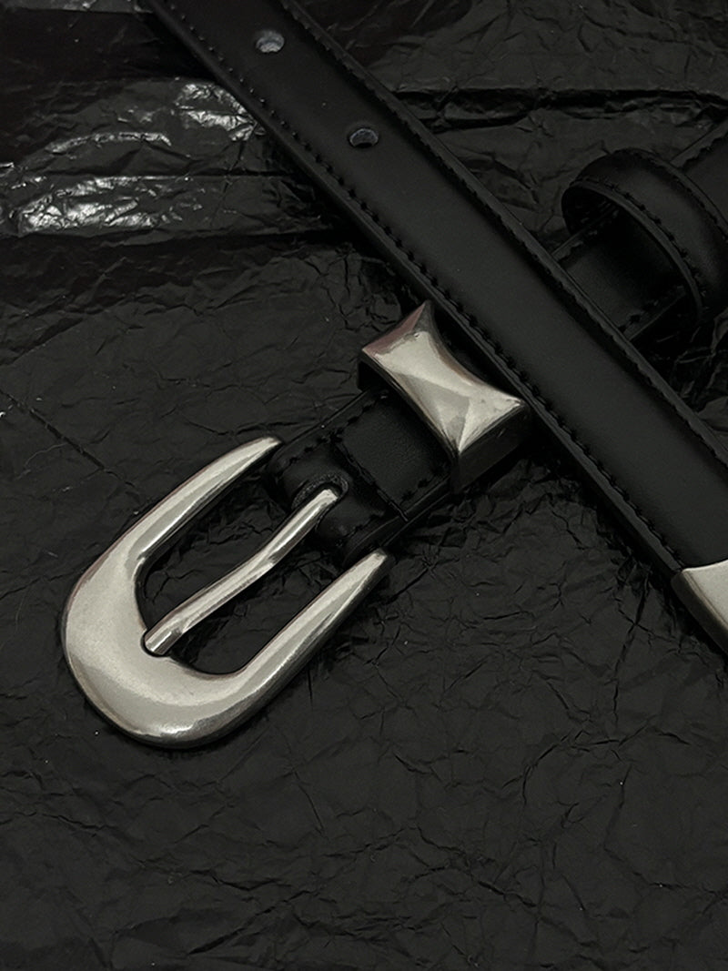 Metal Pin Buckle Belt