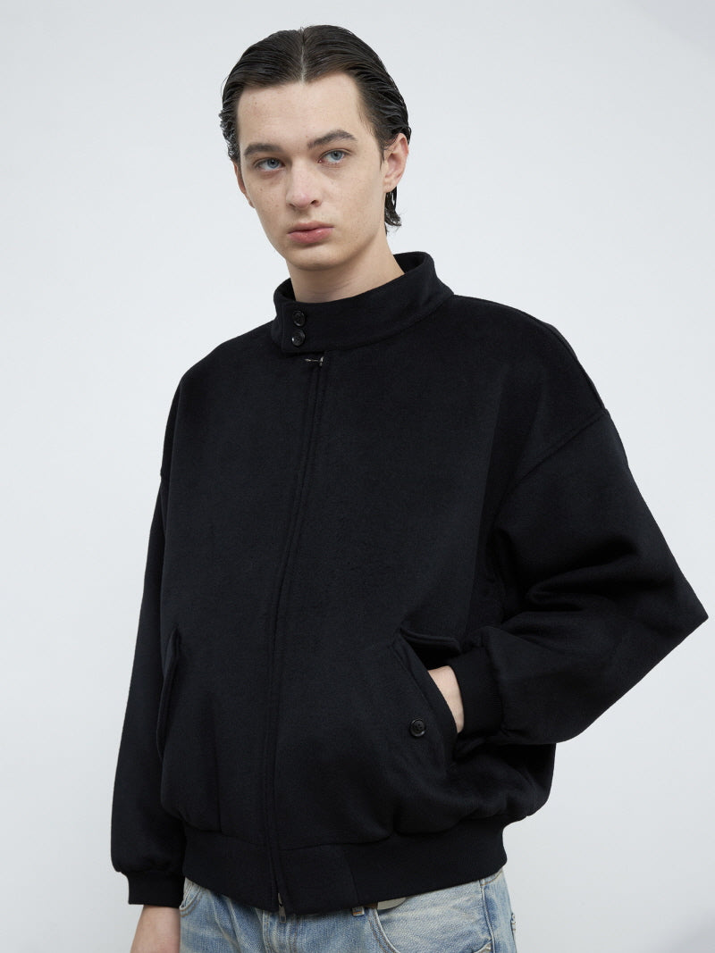 Wool Harrington Jacket