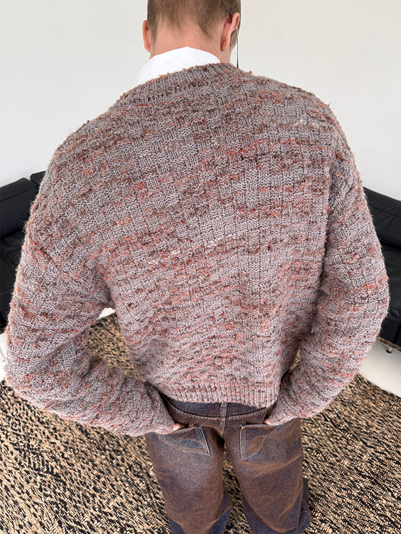 Heritage Zip Knit Cardigan