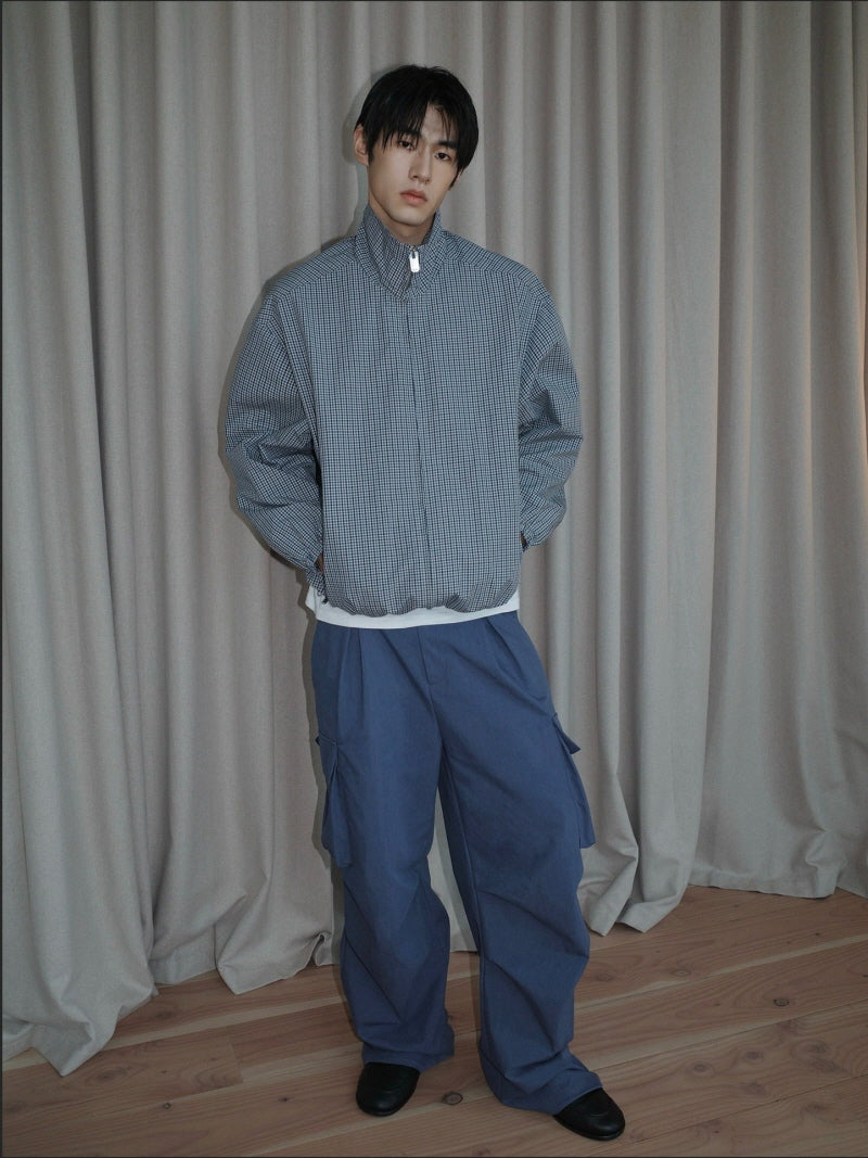 Vintage Check Coach Jacket