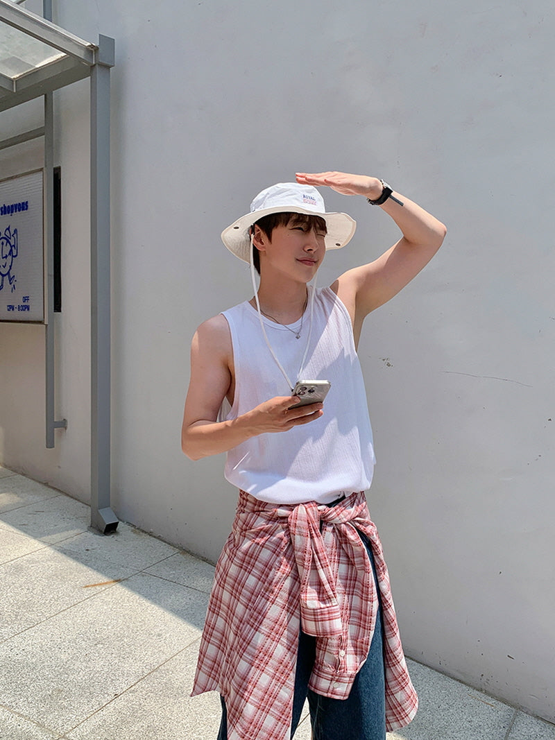 Summer Solid Casual Vest