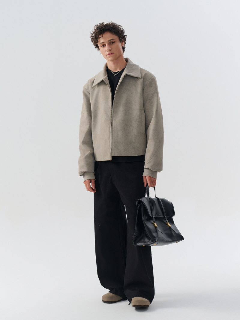 American Lapel Leather Jacket