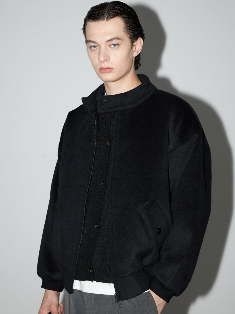 Wool Harrington Jacket