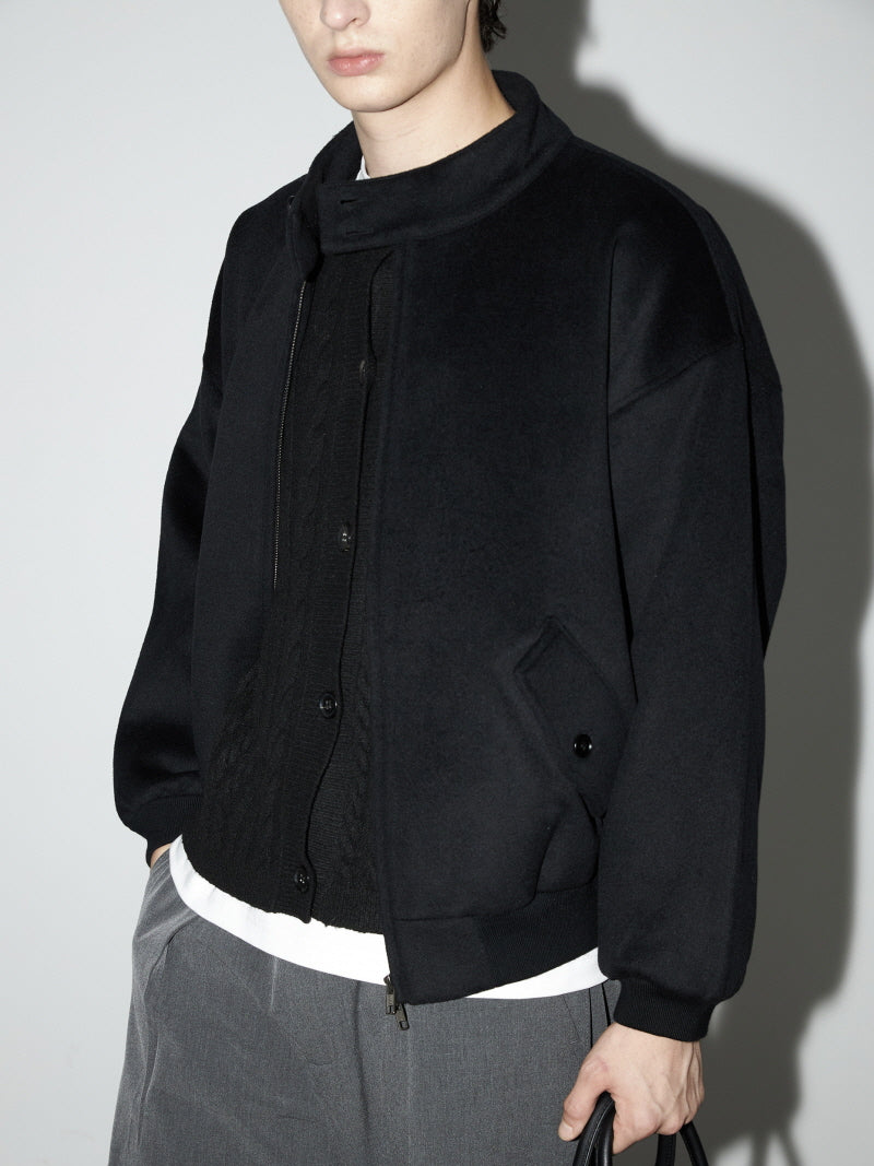 Wool Harrington Jacket