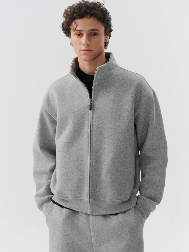 Heavy Fleece Zip Sweat Jacket