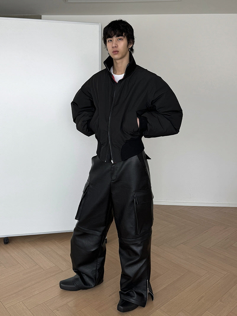 Reversible Flight Bomber Jacket