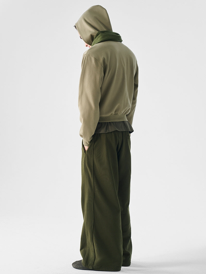 Cinched Waist Boxy Hoodie