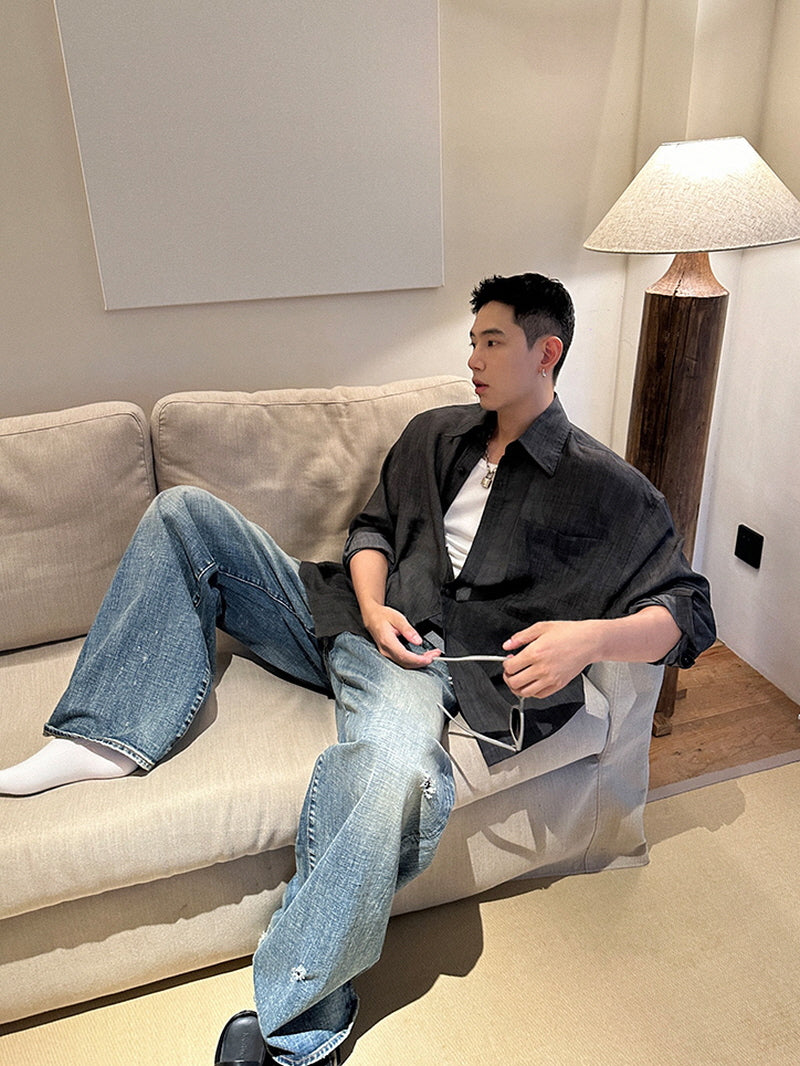 Linen Heritage Long Sleeve Shirt