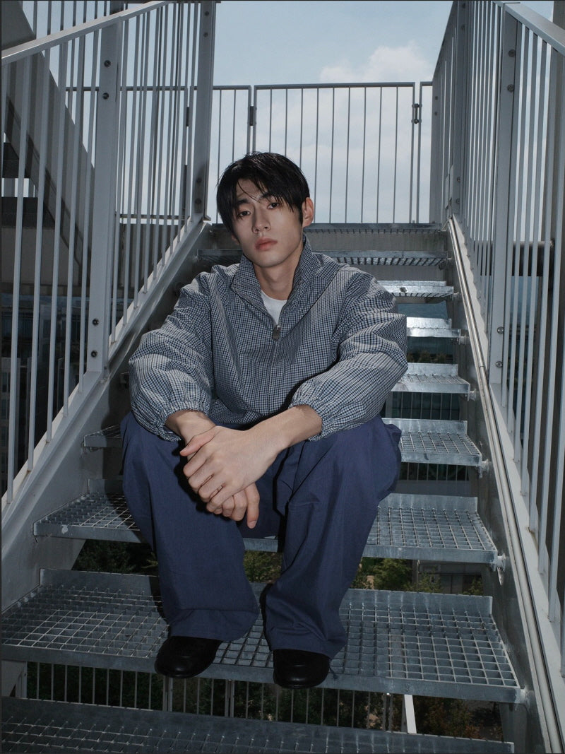 Vintage Check Coach Jacket