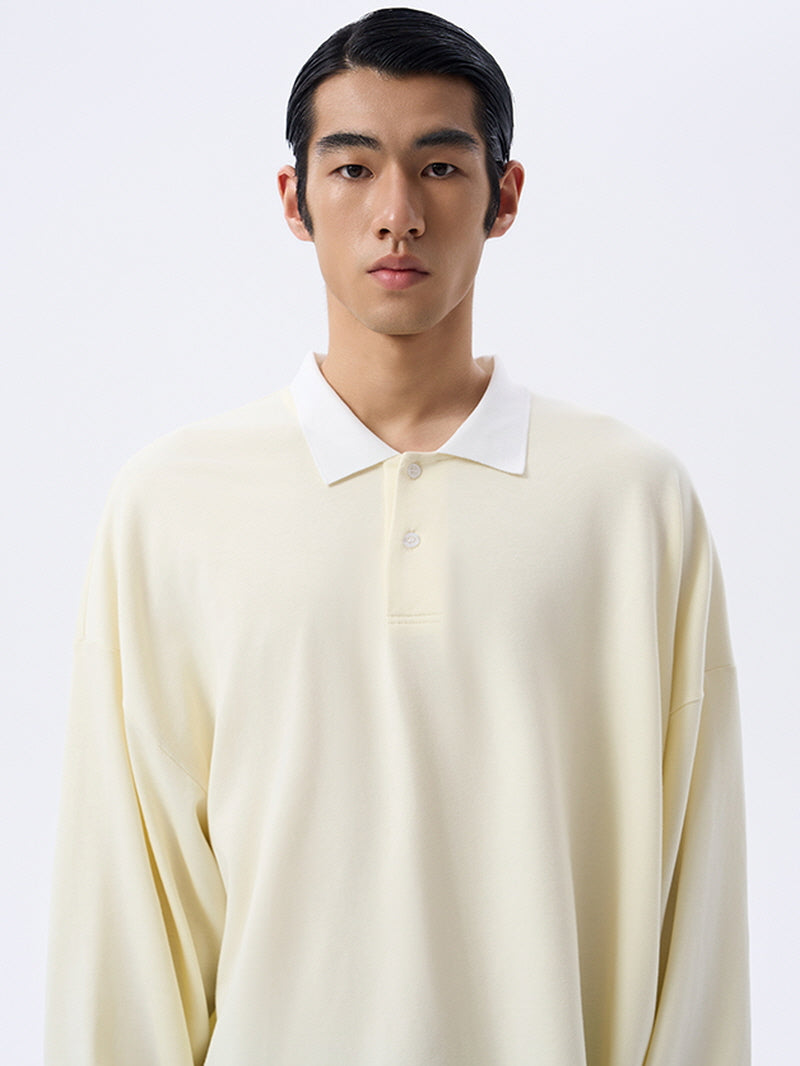 Pastel Long Polo Tee