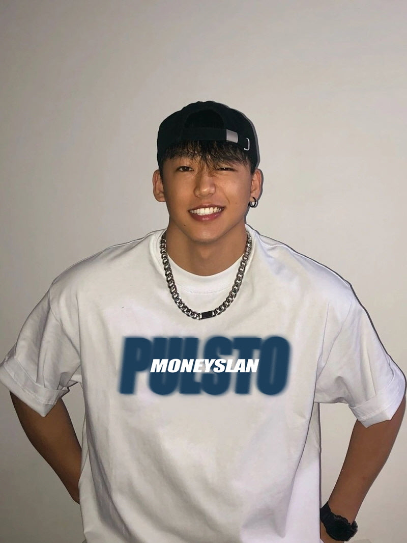 Retro Letter Print T-Shirt