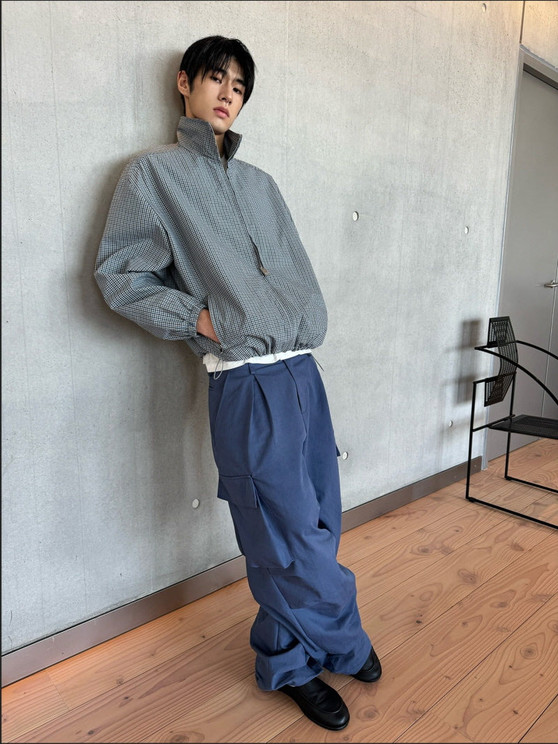 Vintage Check Coach Jacket