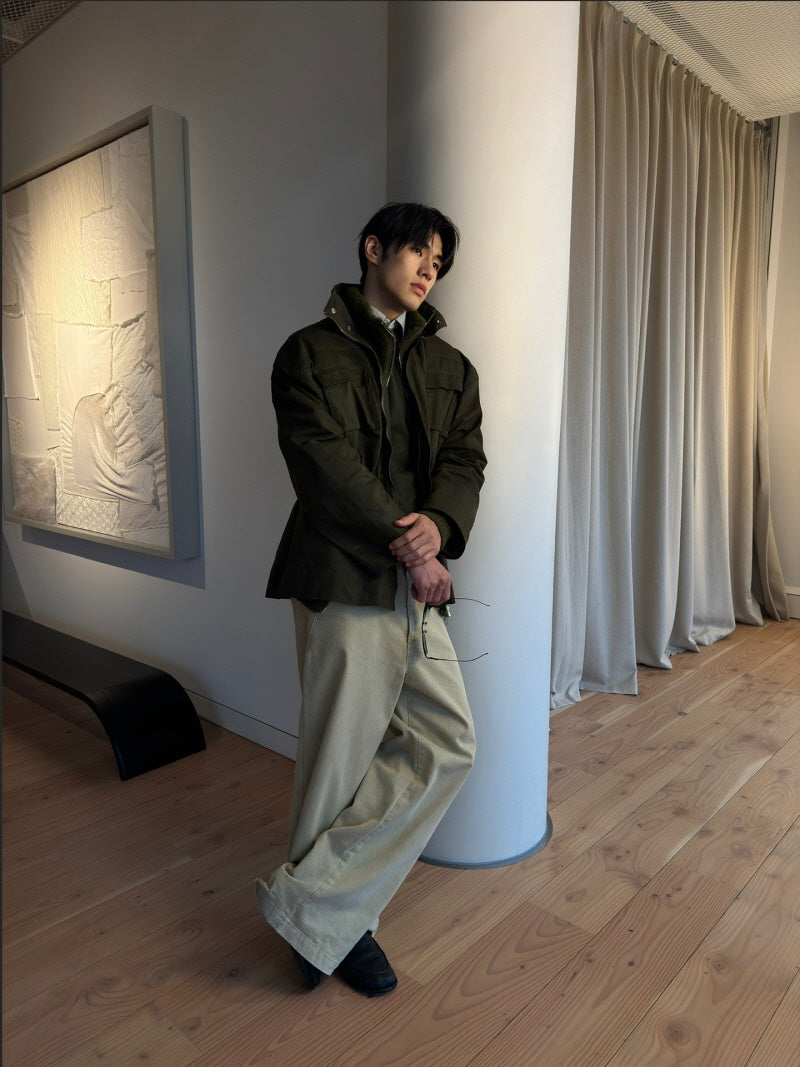 Wax Canvas Pocket Parka