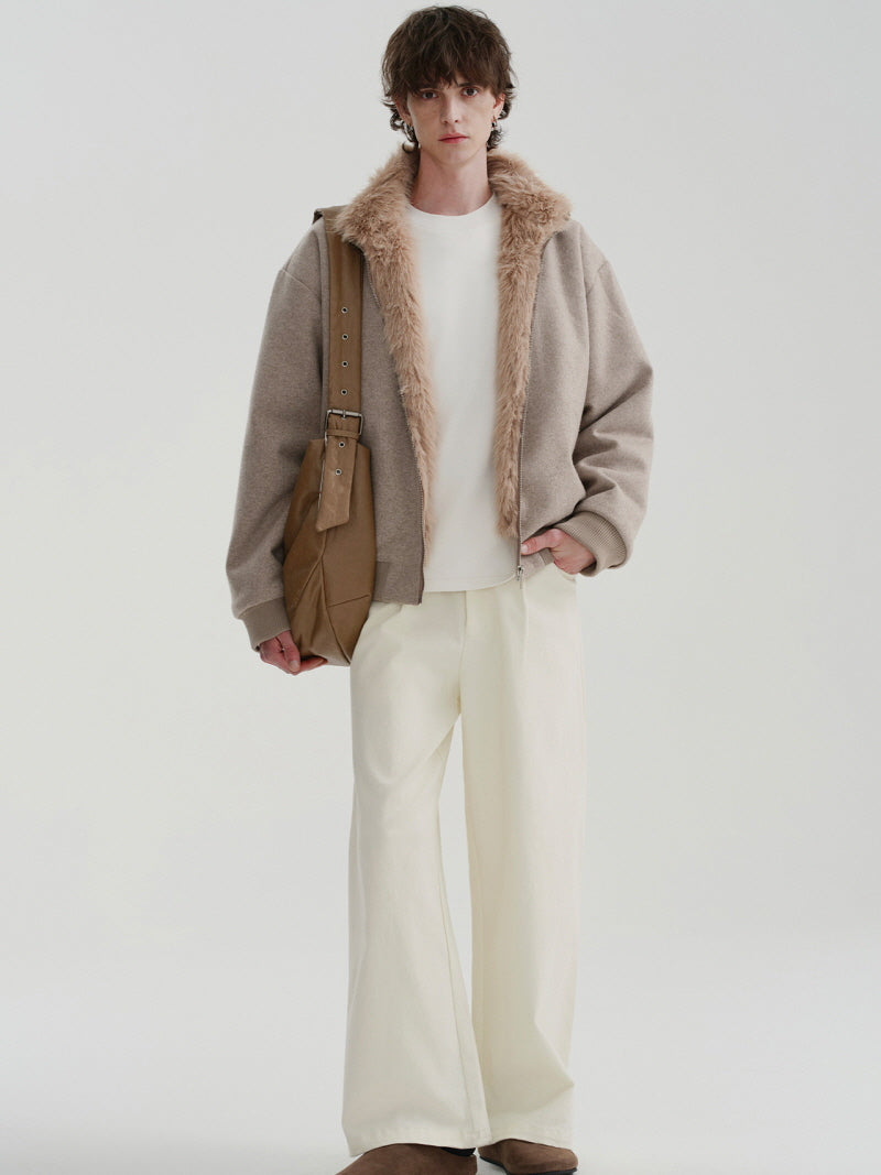 Reversible Wool Cargo Jacket