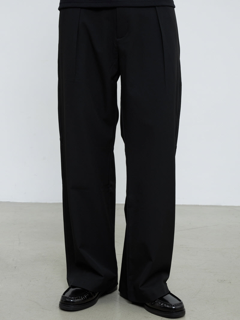 TR Blend Pleated A-Line Trousers