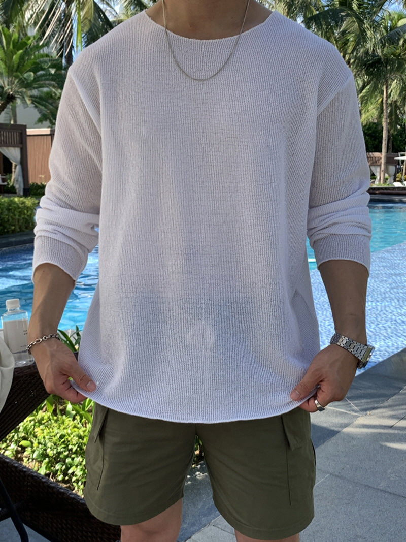 Cool Crew Neck Long Sleeve