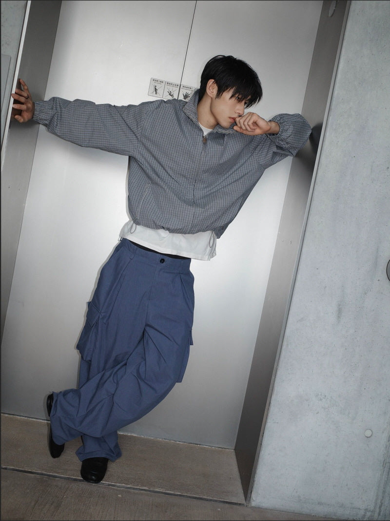 Vintage Check Coach Jacket