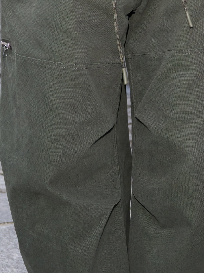 Pre-Autumn Zipper Pocket Pants