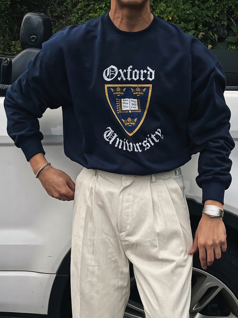 Heavy Print Sweatshirt