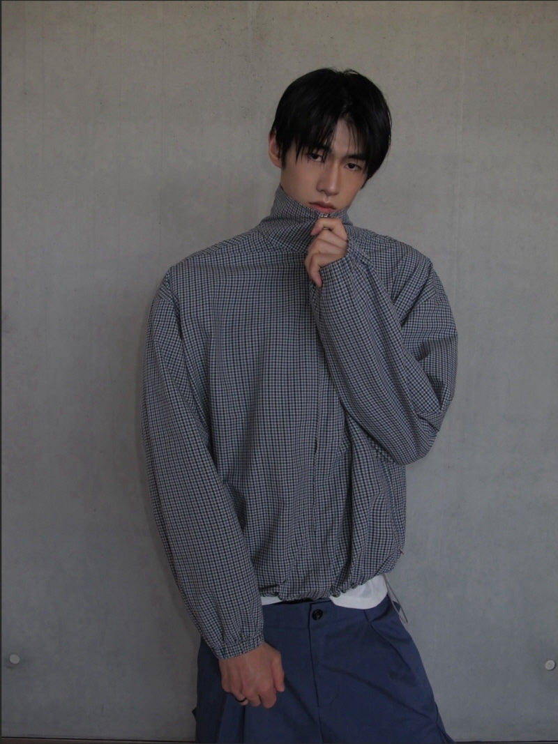 Vintage Check Coach Jacket