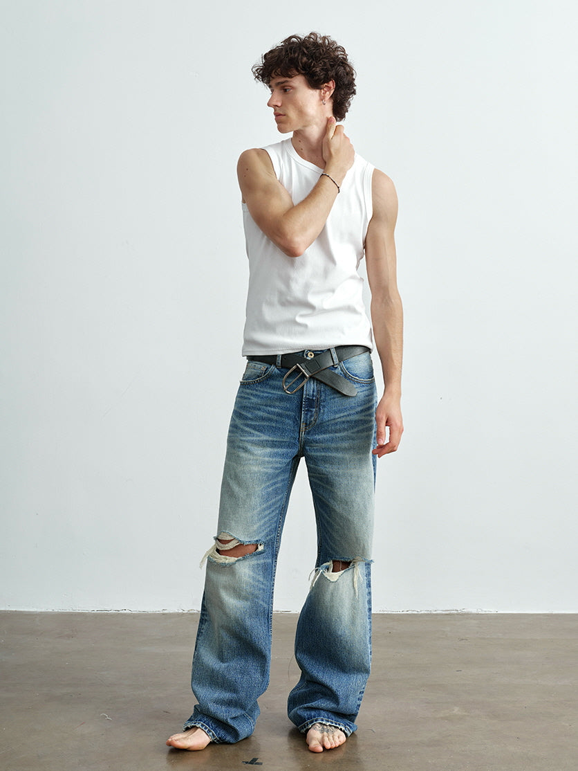 Nevada Vintage Cut Straight Jeans