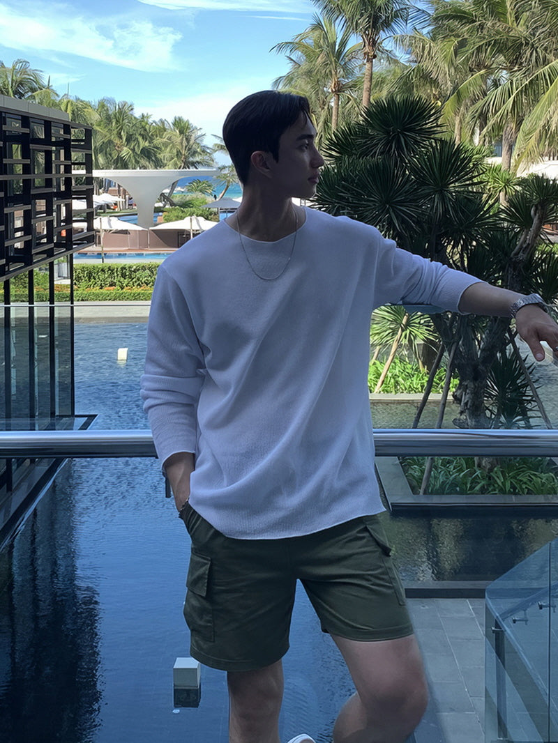 Cool Crew Neck Long Sleeve