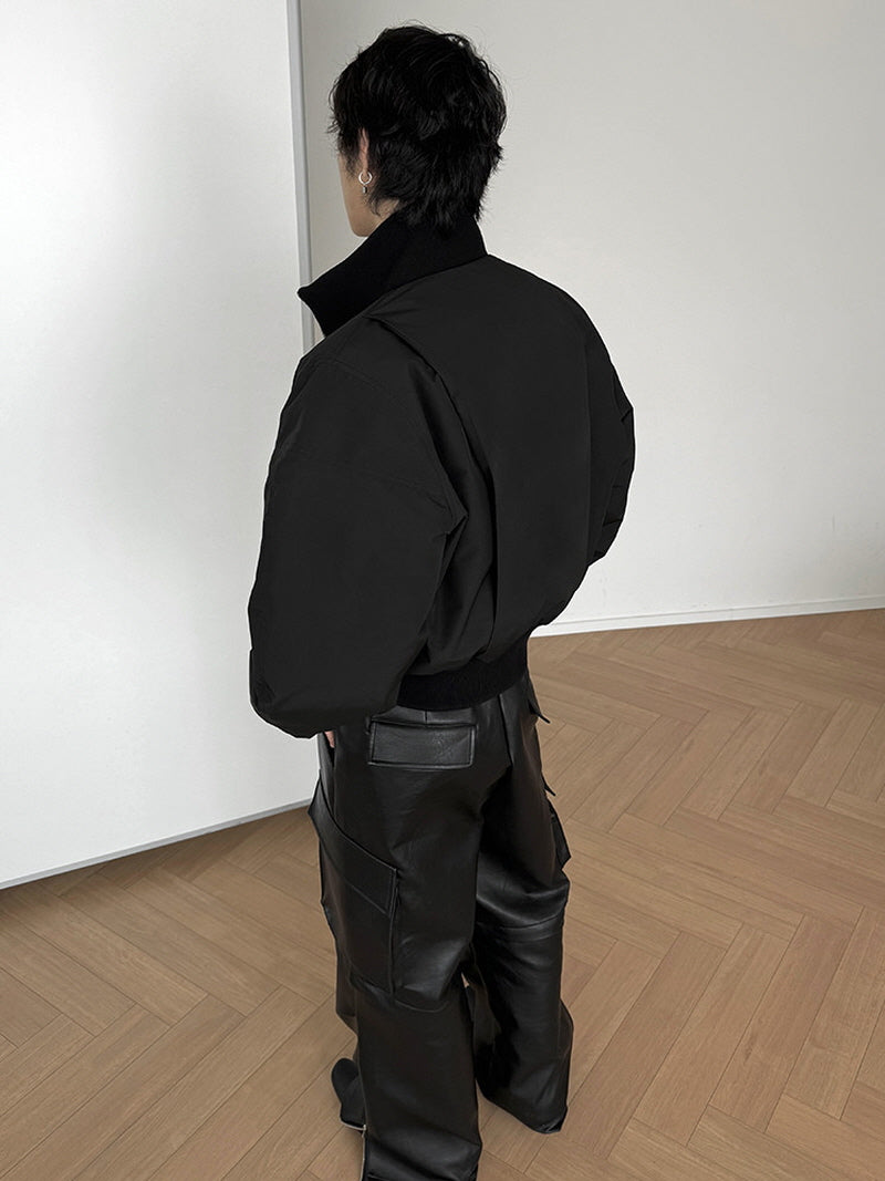 Reversible Flight Bomber Jacket