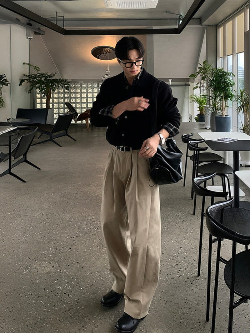 Lapel Drape Cardigan