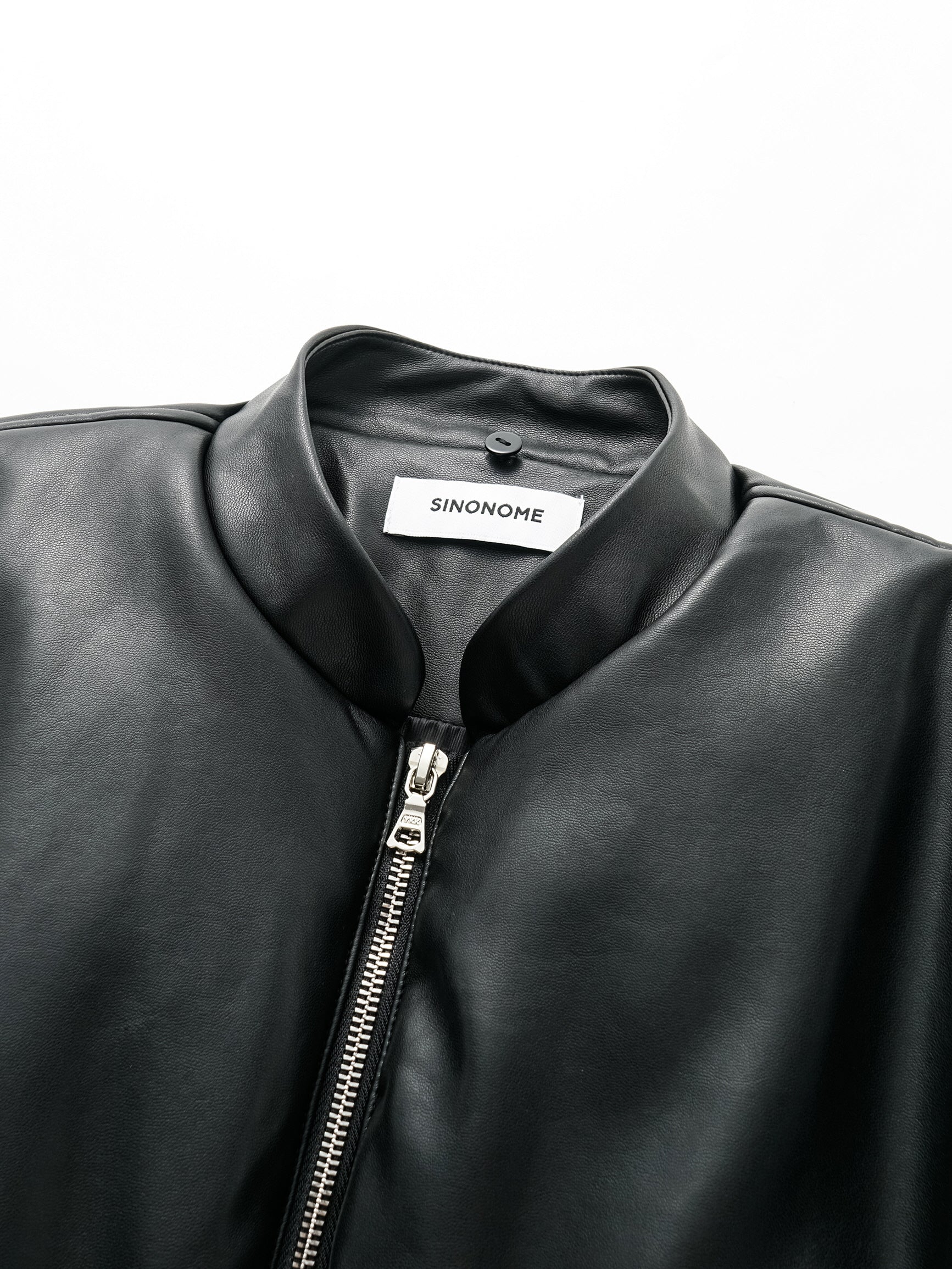 PU Leather Fur Bomber