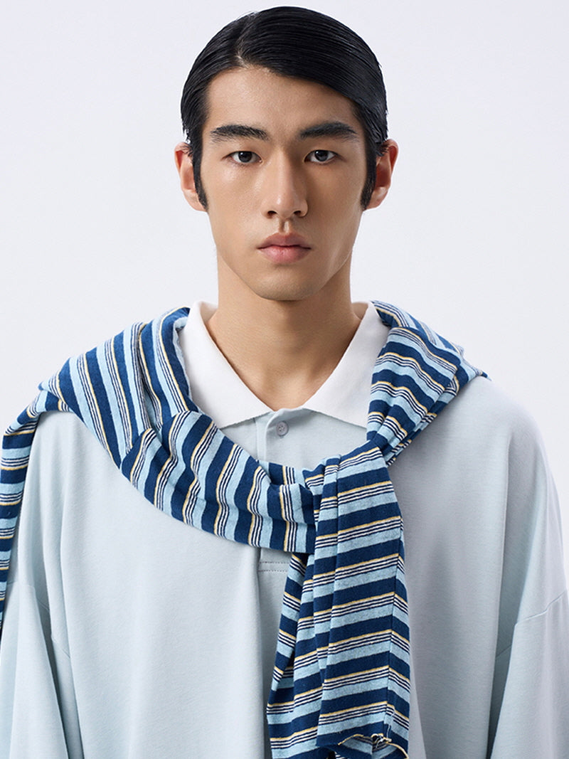 Pastel Long Polo Tee
