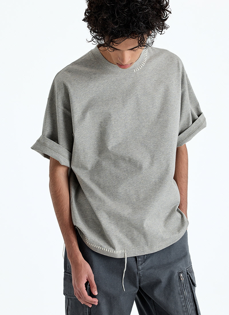 Hand-Stitched Tassel Tee