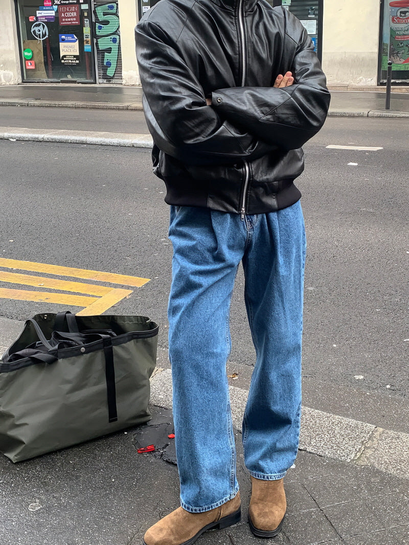 Fleece-Lined Motorcycle Jacket