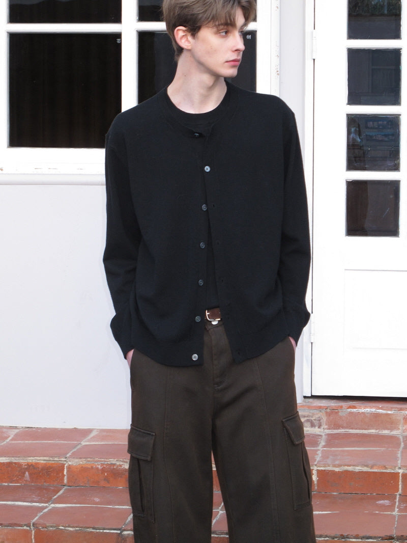 Faux Layered Fluffy Sweater