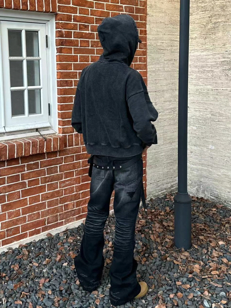 Heavy Cotton Terry Zip Hoodie