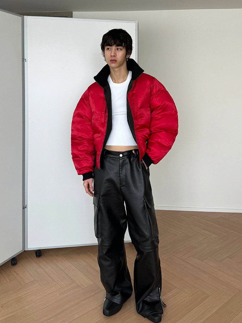 Reversible Flight Bomber Jacket