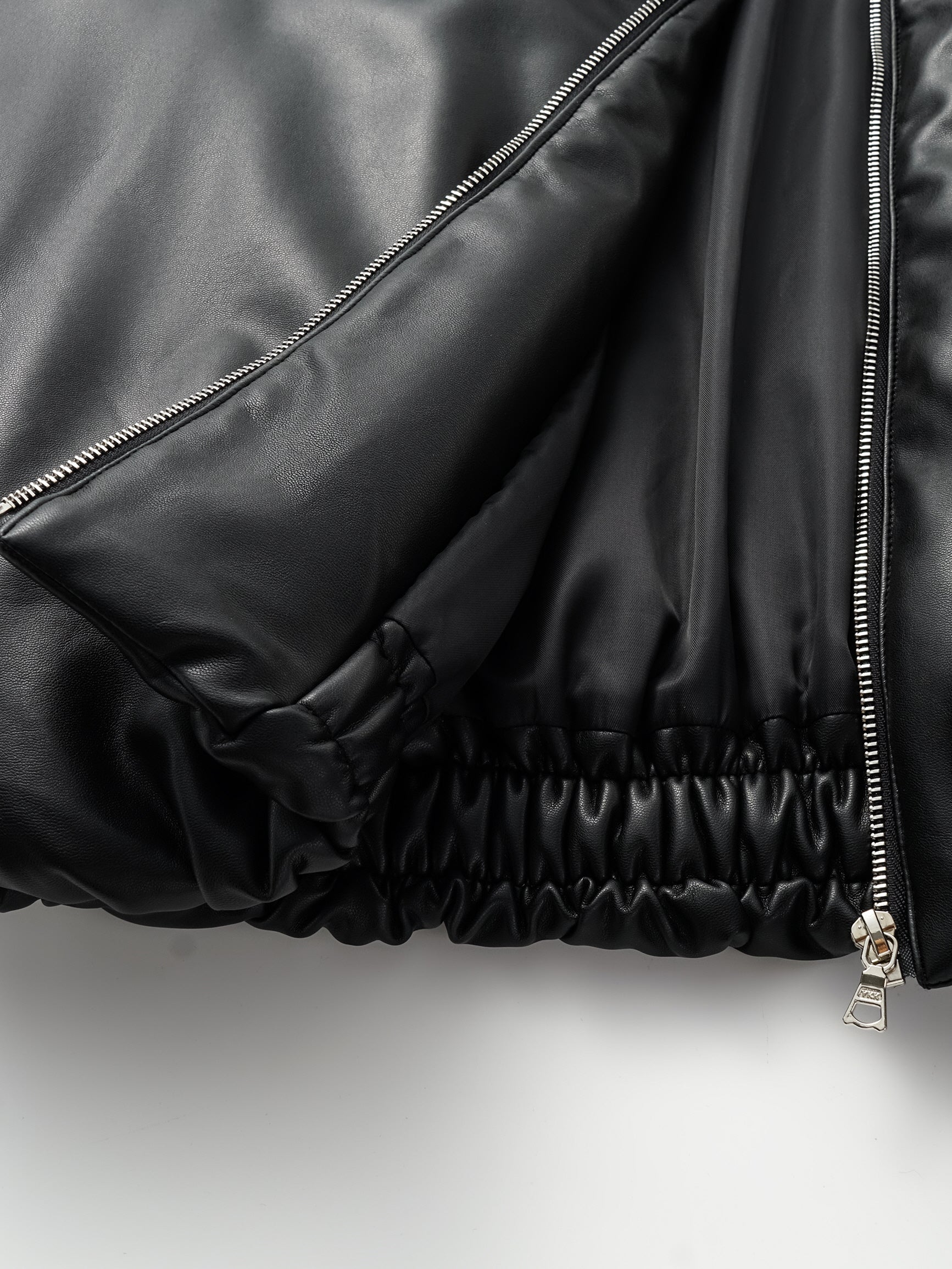 PU Leather Fur Bomber