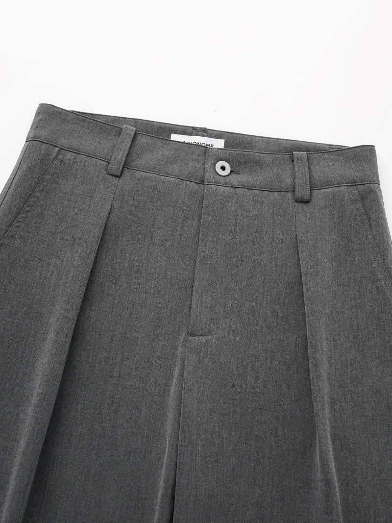 TR Blend Pleated A-Line Trousers