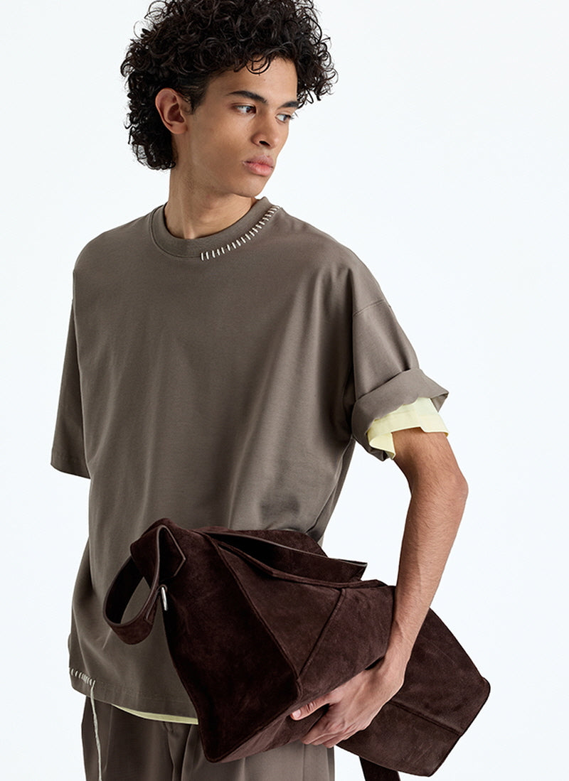 Hand-Stitched Tassel Tee