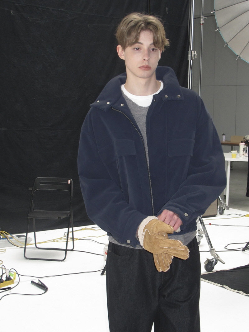 Crush PU Leather Jacket