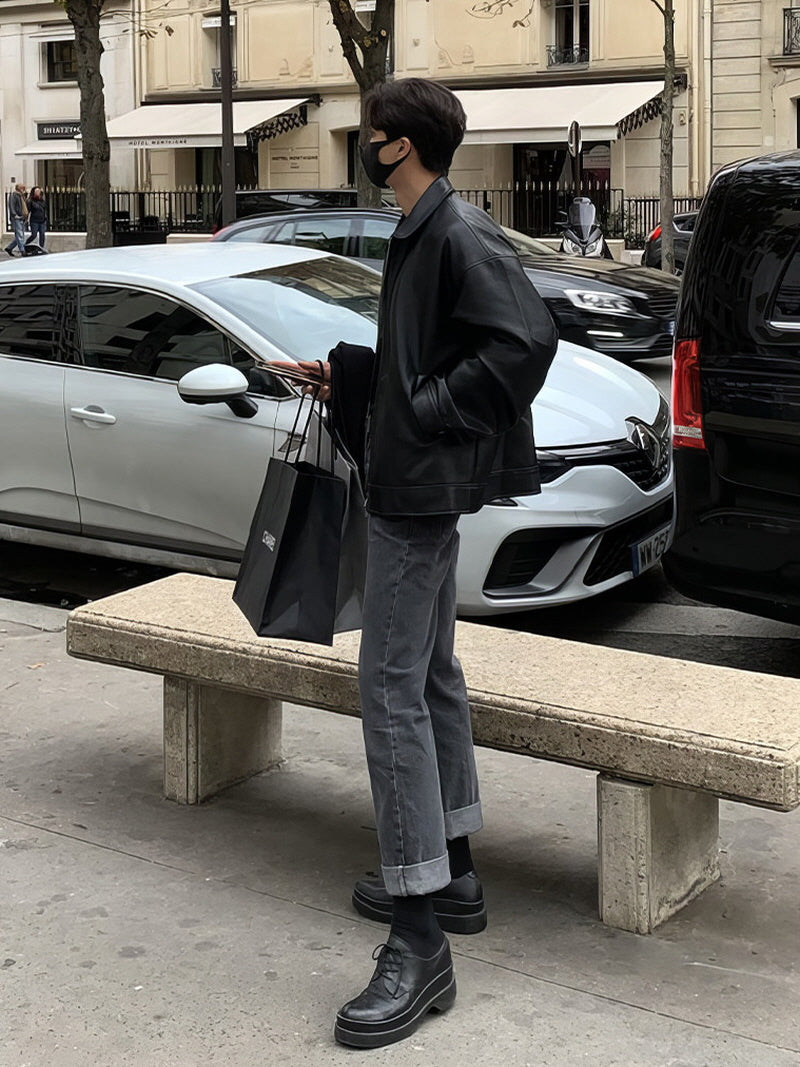 Leather Biker Jacket