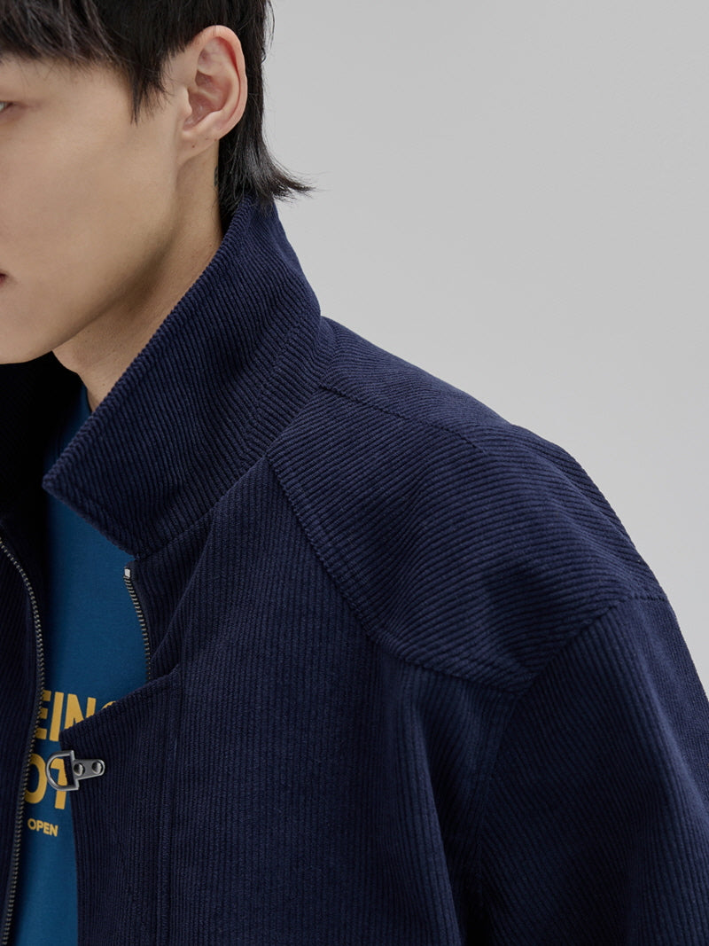 Retro Corduroy Buckle Jacket