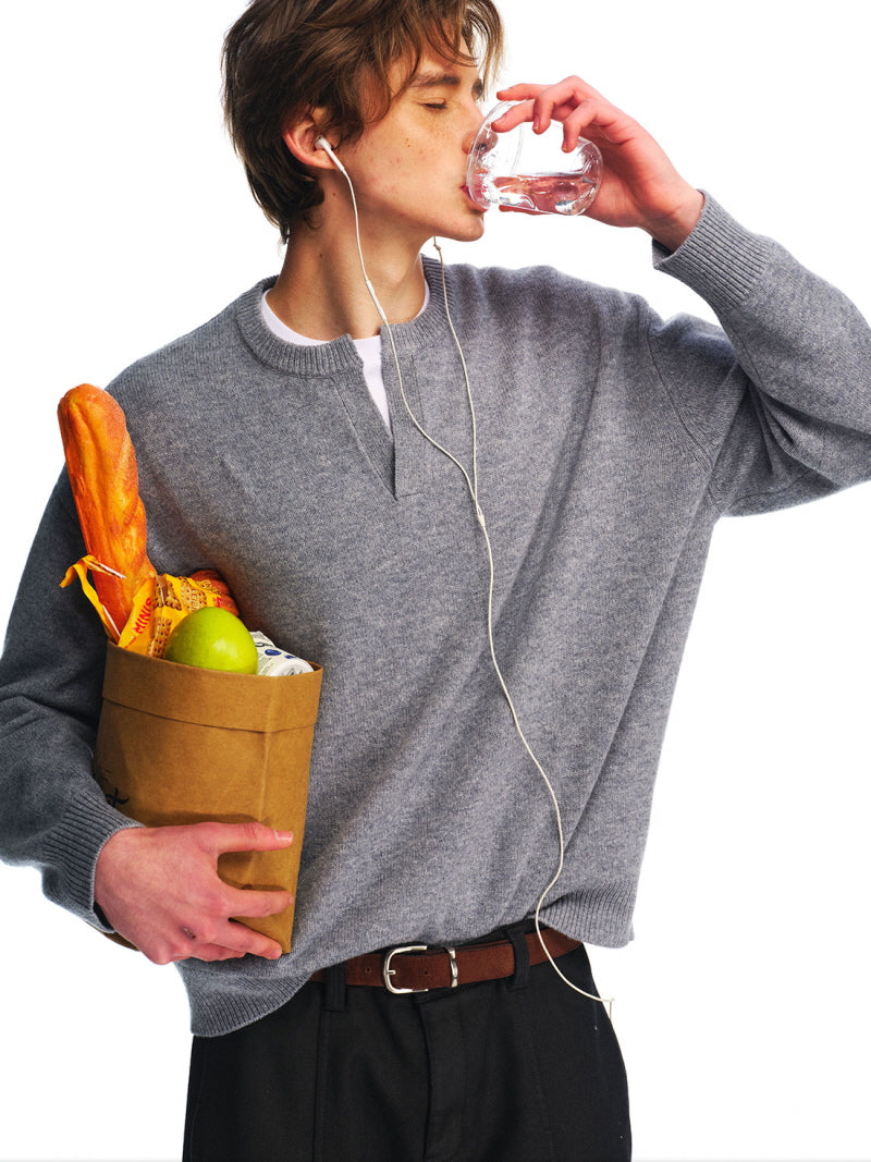 Pure Wool Statement Sweater