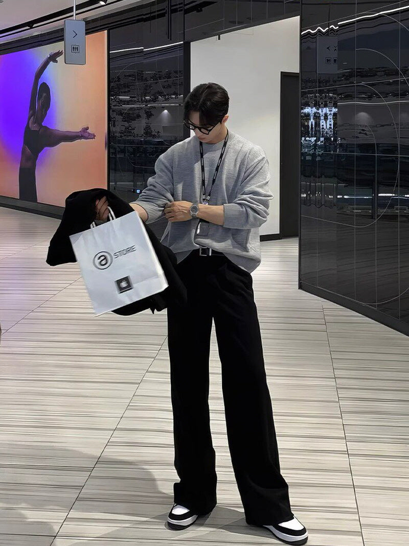 Crew Neck Knit Sweater