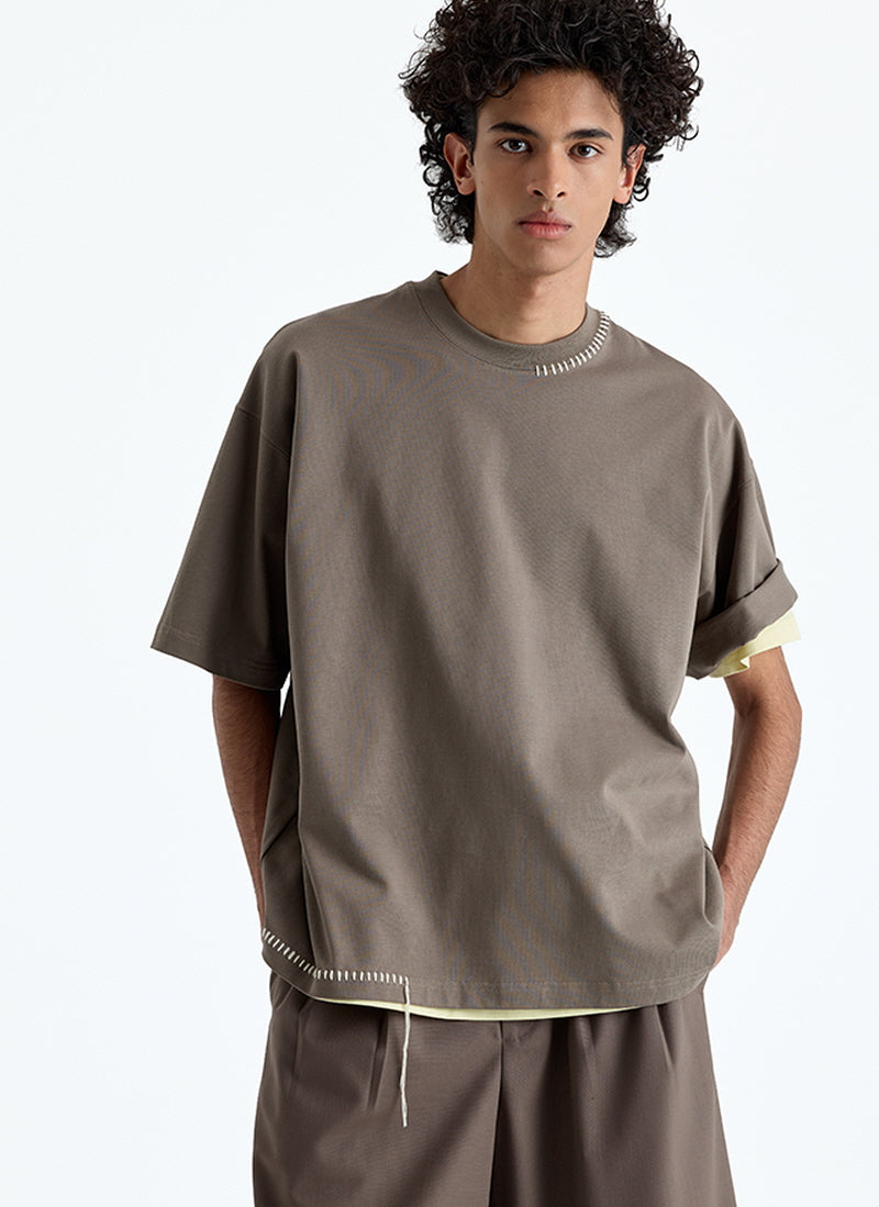 Hand-Stitched Tassel Tee