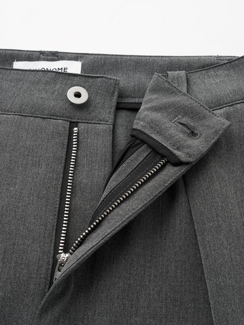 TR Blend Pleated A-Line Trousers